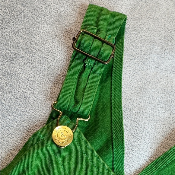 NWOT Big Bud Press Original Overall Green Size Medium Unisex - Picture 6 of 15